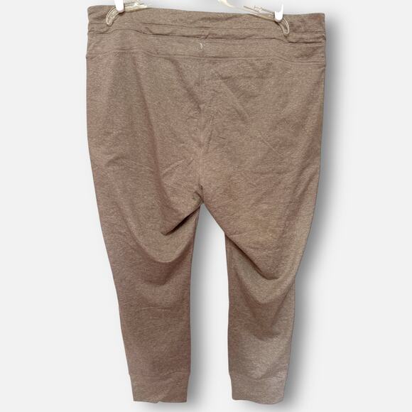 Old Navy‎ Active CozeCore Go-Dry Jogger Leggings Taupe Heather – 3X - Picture 4 of 8
